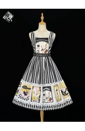 Miss Point Apple Double Lily Mushroom JSK(Reservation/3 Colours/Full Payment Without Shipping)